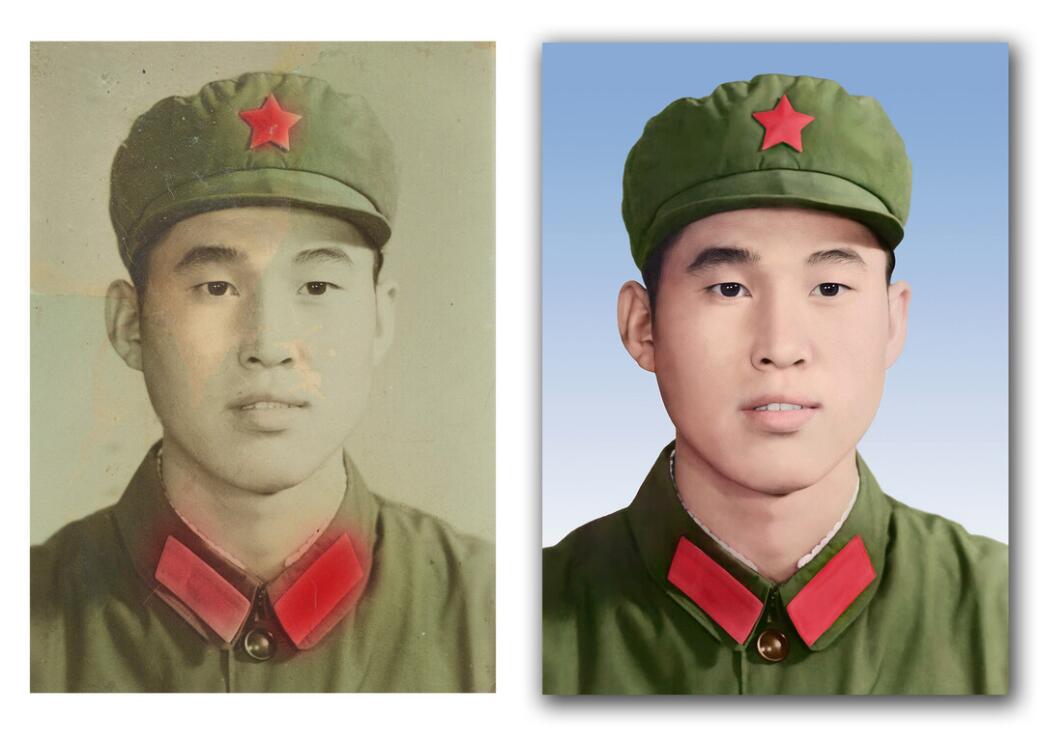 格尔木破损照片修复-18
